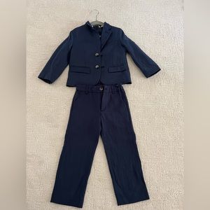 Janie and Jack size 3 blue suit